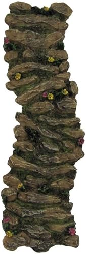 Treasure Gurus - Accesorio de jardín de hadas, diseño de flores, en miniatura, adorno para casa de muñecas