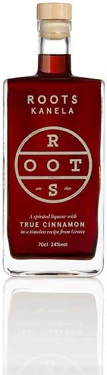RootsKanela Cinnamon Flavoured 100% Natural, Greek Liqueur, 70 cl