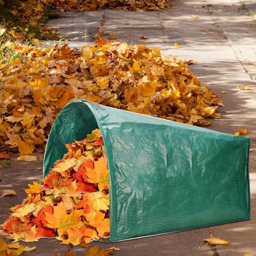 Sacs pour gazon réutilisables x2 avec gants pour débris de jardin - 3