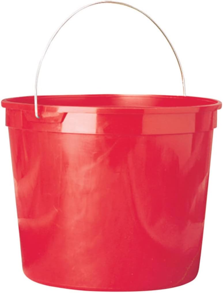 Leaktite Red 10 qt. Plastic Bucket
