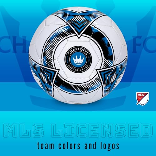 Image of Franklin Sports Official MLS Team Soccer Balls - Official Size 5 Soccer Balls - Regulation Size + Weight Soccer Ball for Kids + Adults - Boys + Girls Soccer Ball - Air Pump Included