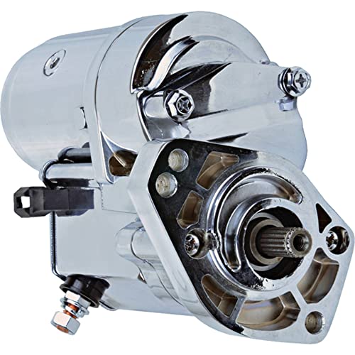 DB Electrical SHD0009-C Starter Compatible with/Replacement for Harley-Davidson FLHPEI Road King Police Escort 2002-2006, FLHPI Road King Police 2002-2006, FLHR Road King 1994-2006 18446CN by DB Electrical - Used condition - CA$94.31