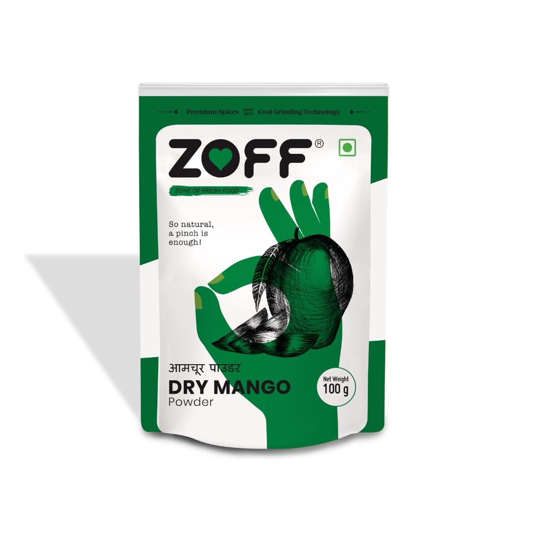 Zoff Amchur Powder | Dried Mango Powder | Premium Zip Lock Pouch | Net weight 100g (B0CJK1KNY7) Amazon Price History, Amazon Price Tracker
