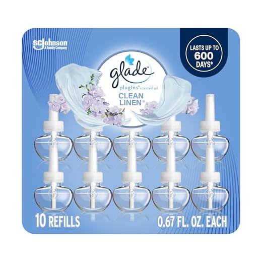 Glade PlugIns Scented Oil Refills, Clean Linen