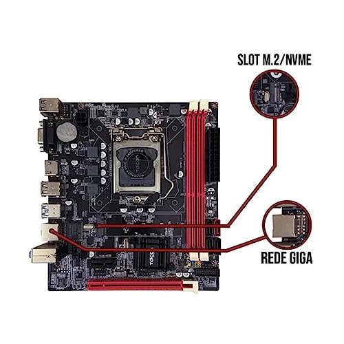 Kit Intel Upgrade com Placa-Mãe B75 + Processador I7 3770 3.9GHz + 16GB DDR3