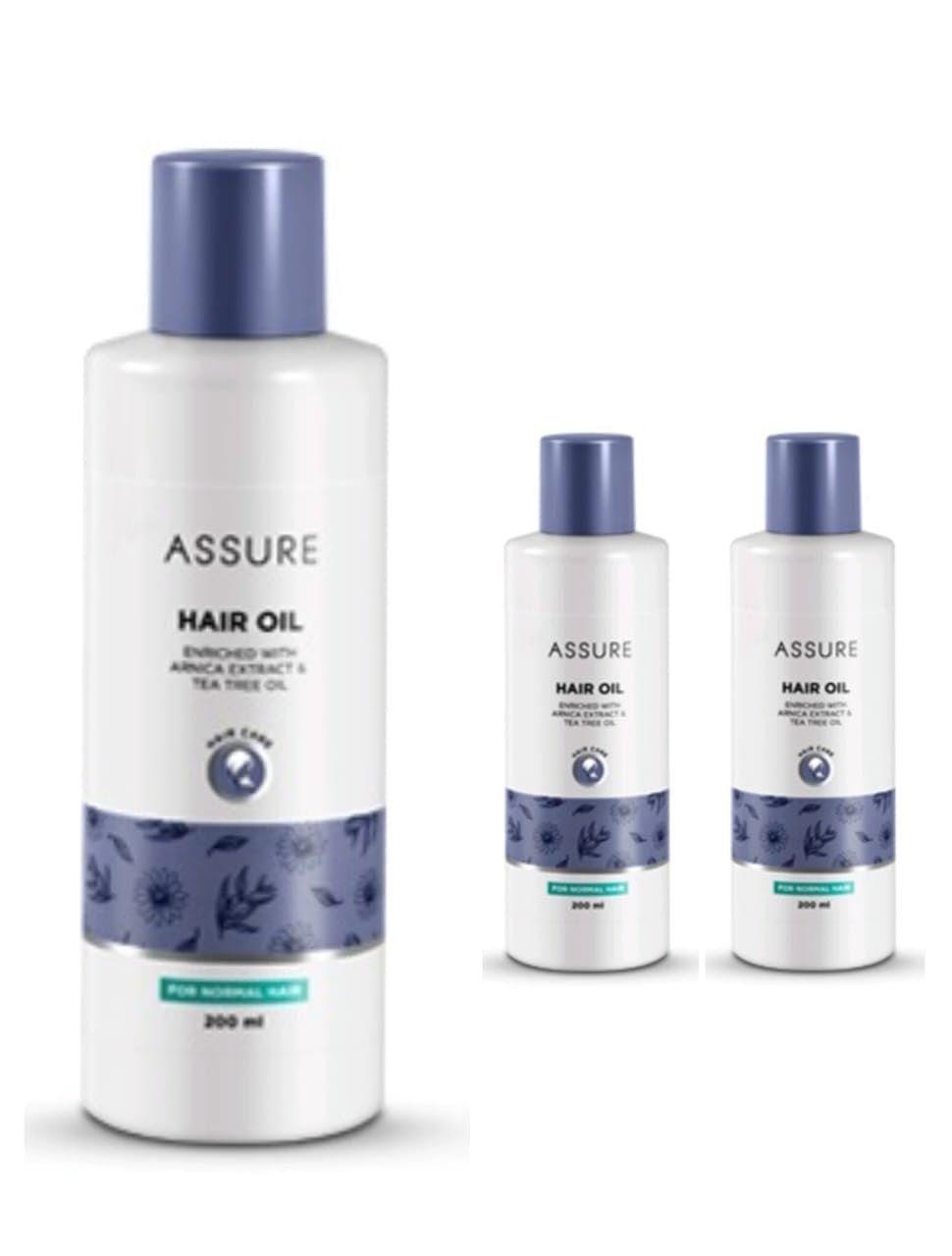 Pack of 3 Shampoo & Hair Oil Set | 2 x Daily Care Shampoo 200ml + 1 x Hair Oil 200ml | Complete Daily Hair Care Combo for All Hair Types-image-16