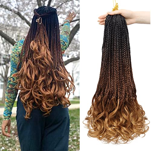WOKAA French Curl Crochet Braids