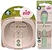 NIP öko bio Geschirrset BOYS ab 4. Monat, 2 Breischale + 3 Eat Green öko bio Babylöffel, Melamin frei, BPA frei, Spülmaschinenfest, geeignet für die Mikrowelle, made in Germany