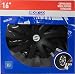 SPARCO SPC1670BK Tapacubos Sicilia, Negro, Set de 4, 16"