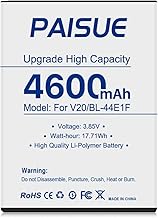 [4600mAh] V20 Battery, 2025 New Version Upgraded High Capacity Replacement Battery for LG V20, Stylo 3, Stylo 3 Plus Spare Batteries