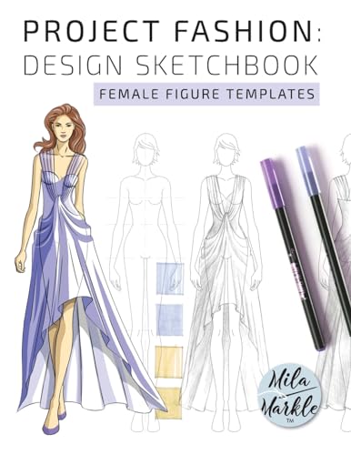 Image of Project Fashion: Design Sketchbook (Female Figure Templates)