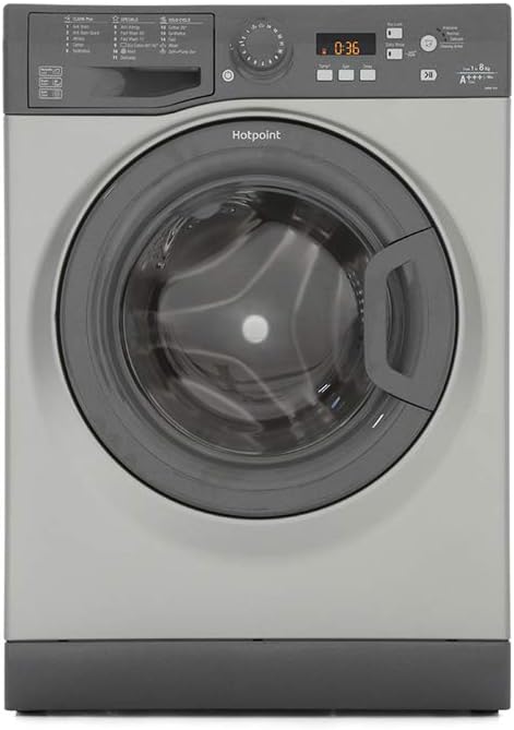 Hotpoint Futura WMBF844G A+++ 8kg 1400 Spin Washing Machine in Graphite [Energy Class A+++]