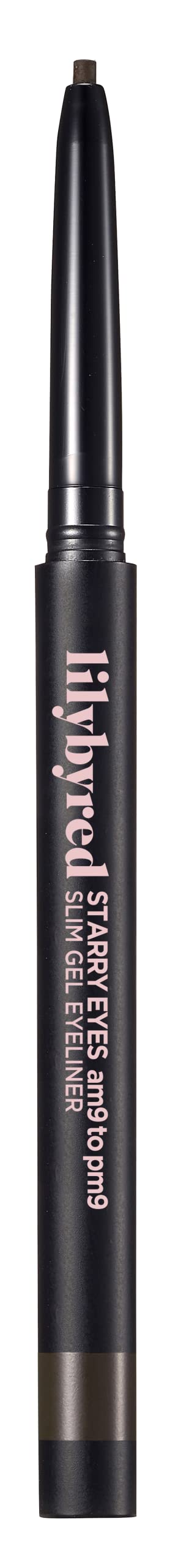 Starry Eyes Am9 to Pm9 Slim Gel Eyeliner | Korean Ultra-Slim 2mm Gel Eyeliner, Intense Color Payoff, Creamy Formula, Easy Blending, Smudge-Proof, Long-Lasting, 0.004 oz. (01 Matt Black)