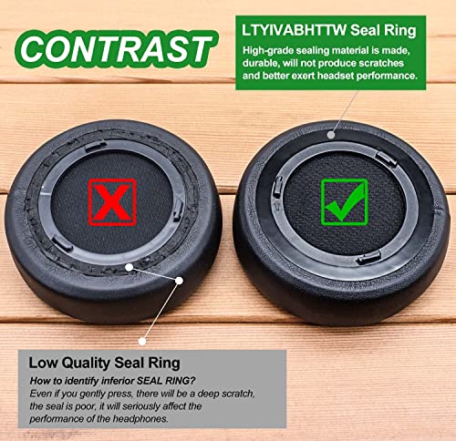 Almohadillas de Gel de Enfriamiento Virtuoso XT - Reemplazo de Almohadillas de Tela Híbrida (Blanco) compatibles con Virtuoso RGB Wireless SE Headset miniatura 7