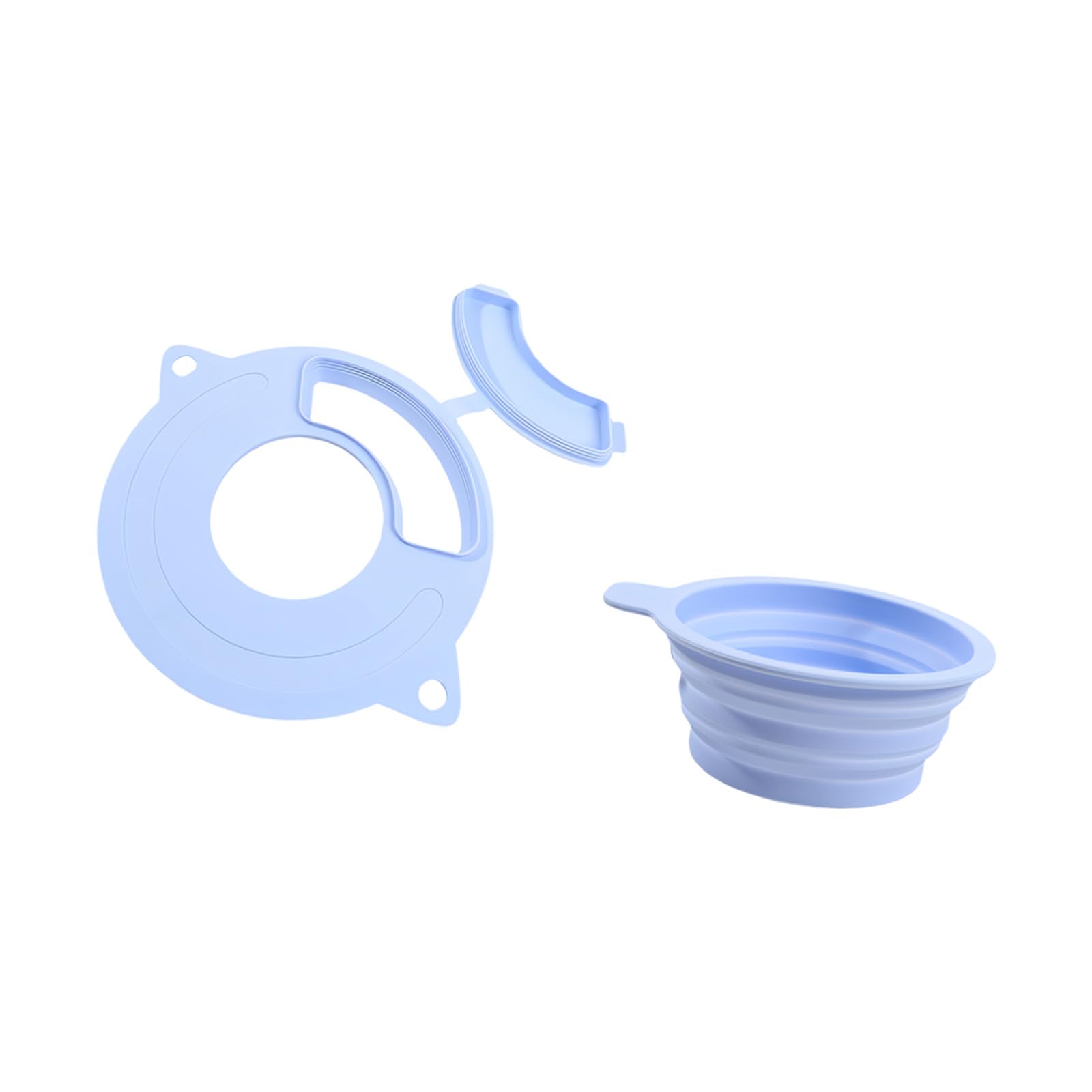 Msioytog Silicone Splash Guard and Measuring Cup Set for Stand Mixer Perfect for Baking Without Mess Baking Rudiments Set