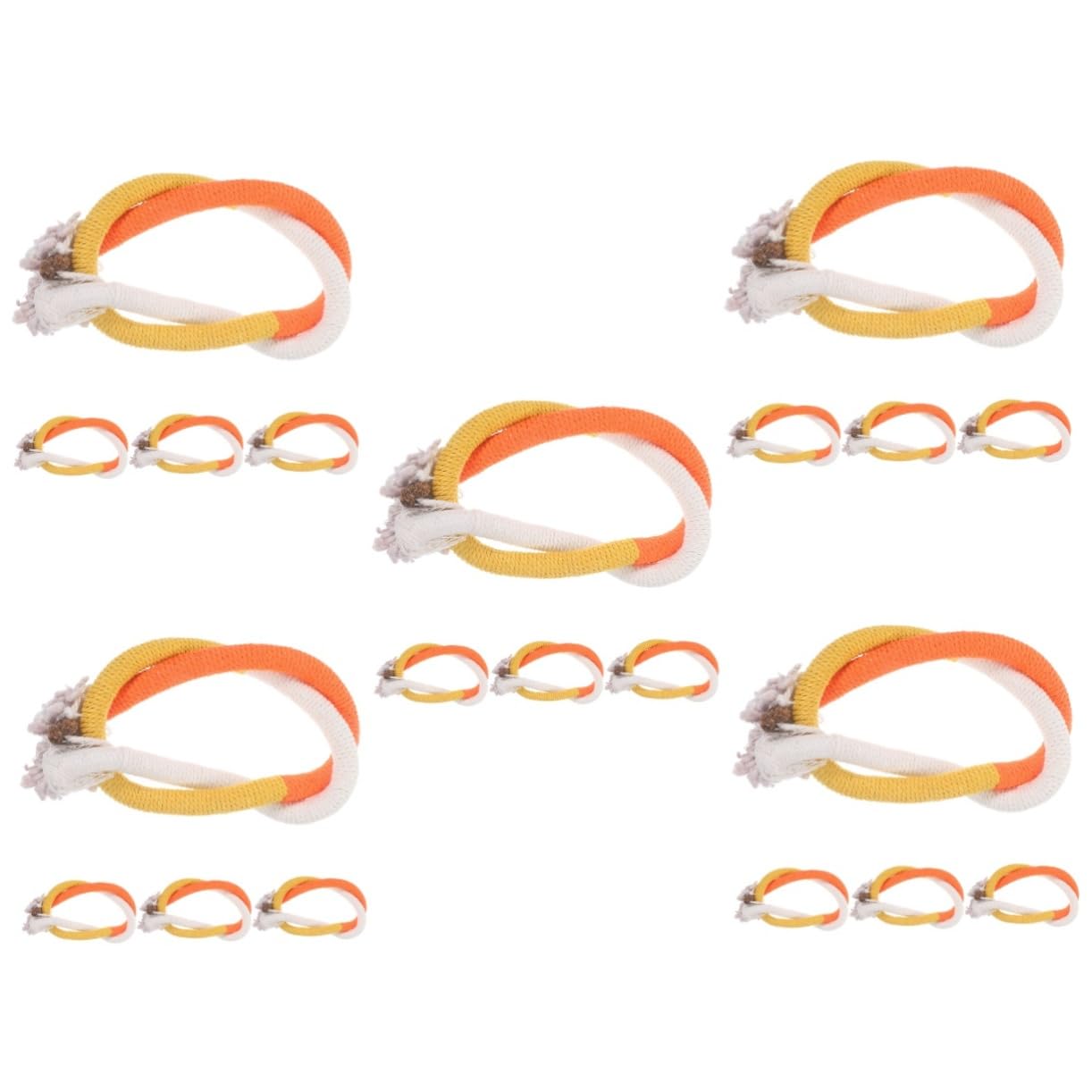 POPETPOP 20 Pièces Corde à mâcher pour Chat Interactive Cat Toy Catnip Jouets pour Chats grincements de Dents de Chat Jouets Mordre Jouet pour Animaux de Compagnie Menthe