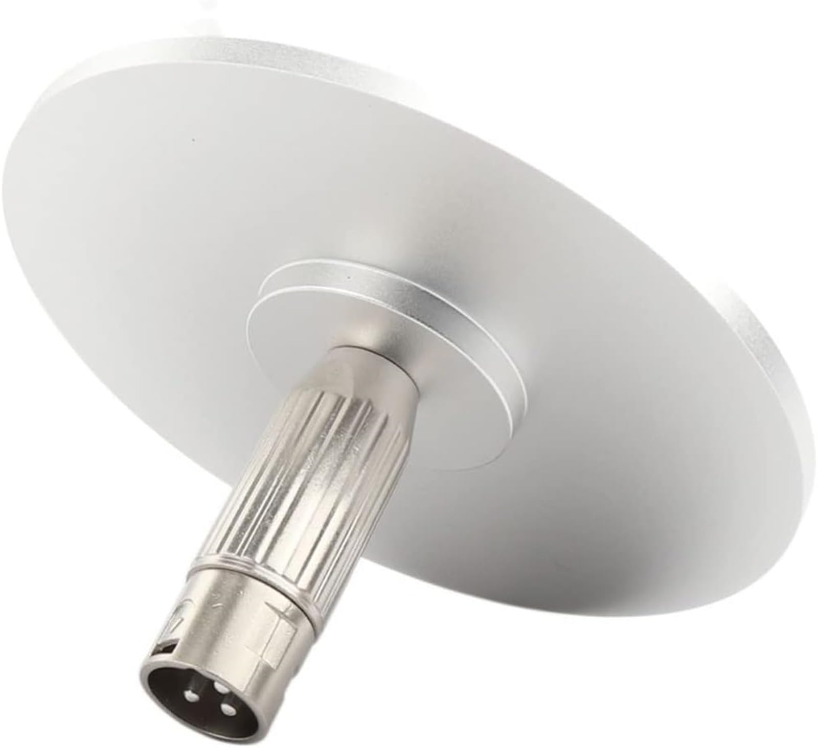 Suction Cup Adapter Universal 3 XLR Connector for Vac-U-Lock Vacuum Machine Air Connector Device Attachments Accessories (Silver)