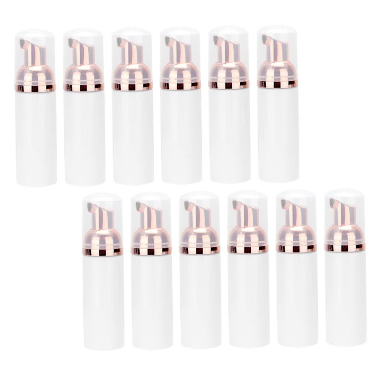 Flacons vides pour mousse faciale Healvian de 12 pièces parfaits pour les cosmétiques de voyage