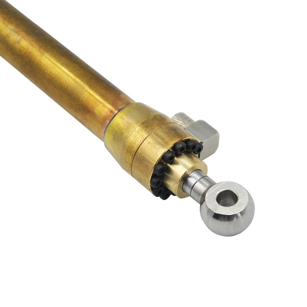 1pc aktualizacja siłownik hydrauliczny w całości z metalu 50/70/85/95/110/120/130/140/170MM skoku dla 1/14 ładowarka RC CAT 336D części koparki(C-120MM)