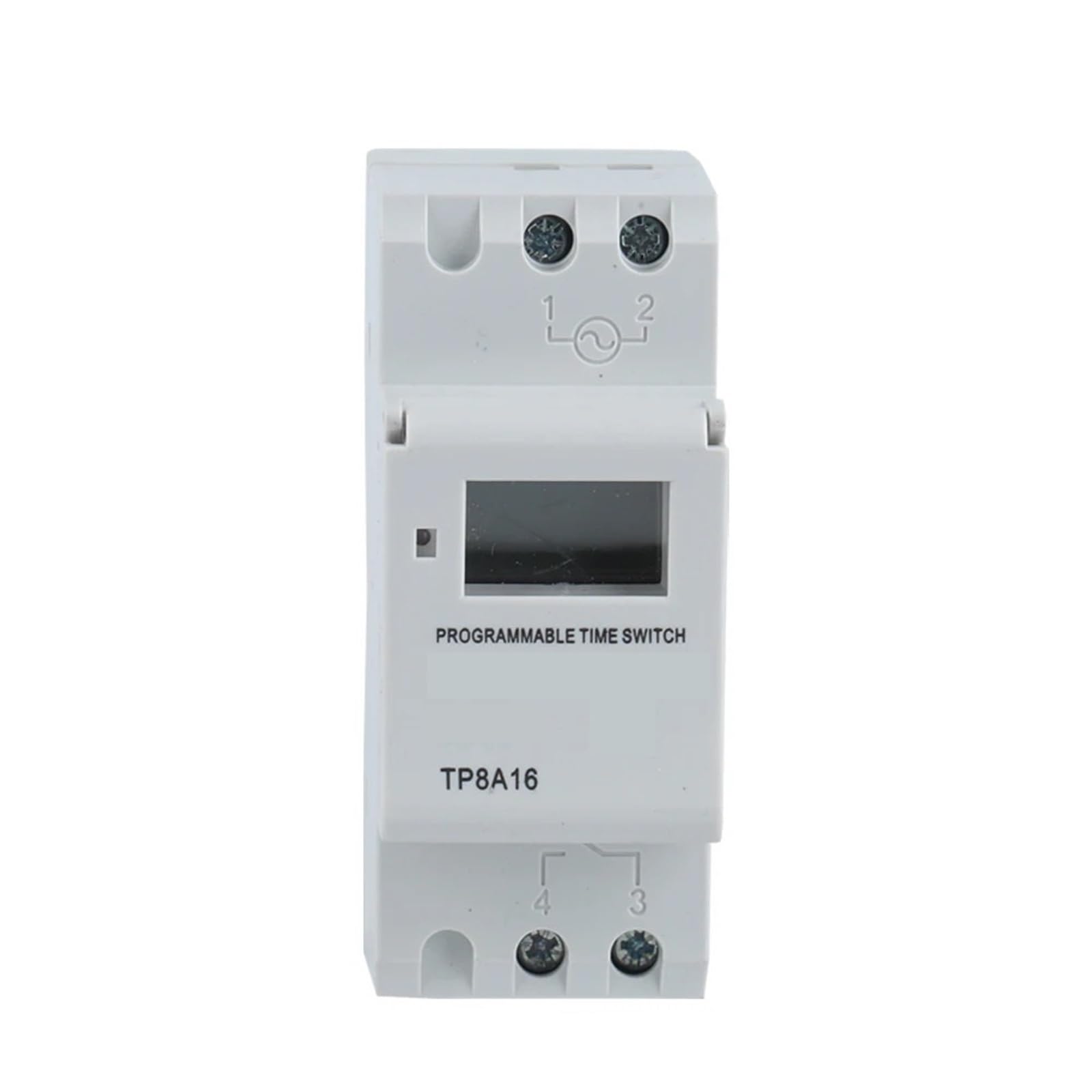 TP8A16 DIN Rail Weekly Programmable Digital Time Switch 7 Days Relay Control AC 220V with 16A 30A(16A)