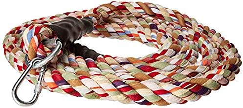 Be Mindful Climbing Rope Tree Swing for Kids (10 Foot w/Hook)