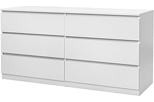 Karl Home 6 Drawer Dresser for Bedroom: Spacious and Sophisticated Storage Solution