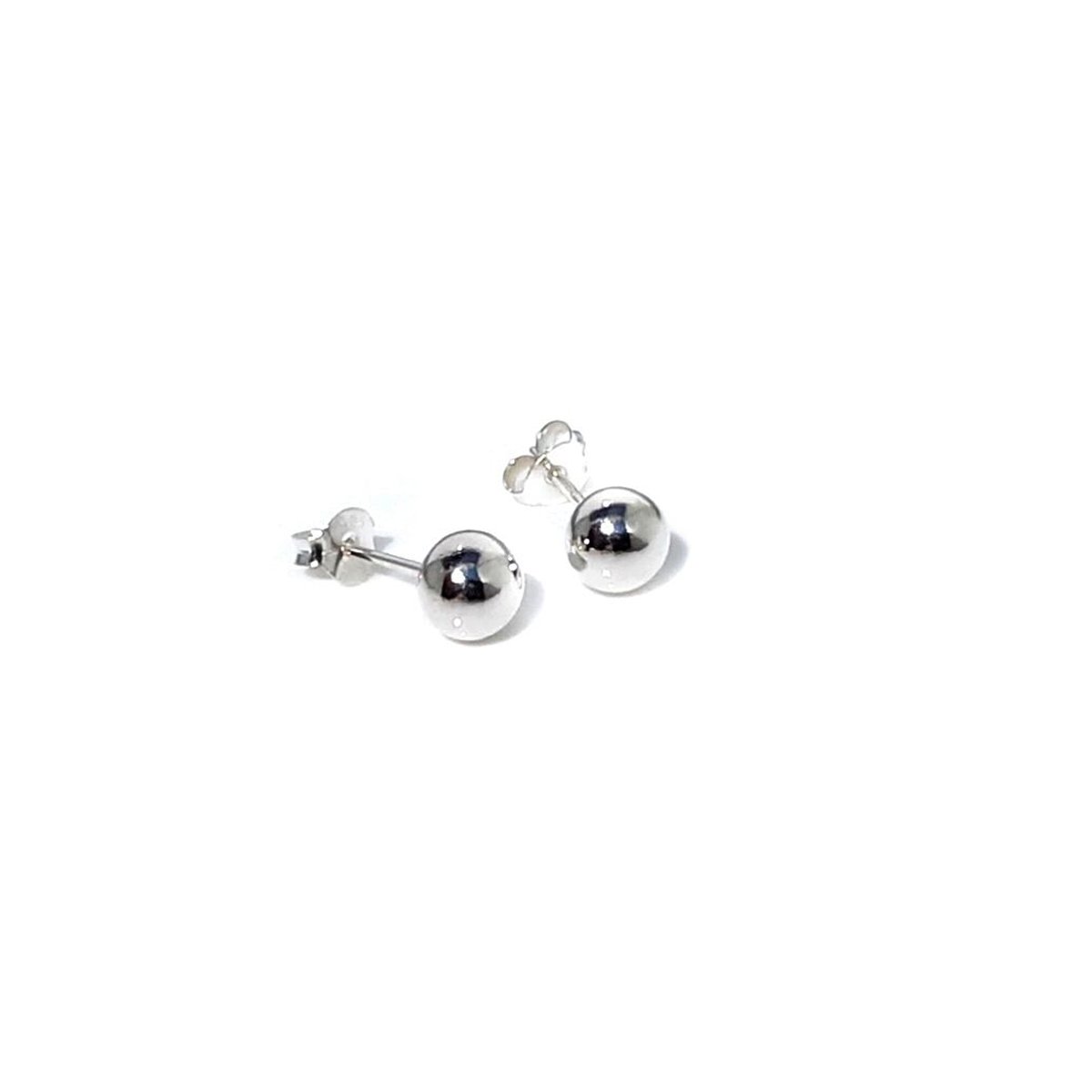 Mytoptrendz 5Mm Mytoptrendz® - Small Plain Sterling Silver Ball Stud Earrings (5Mm)