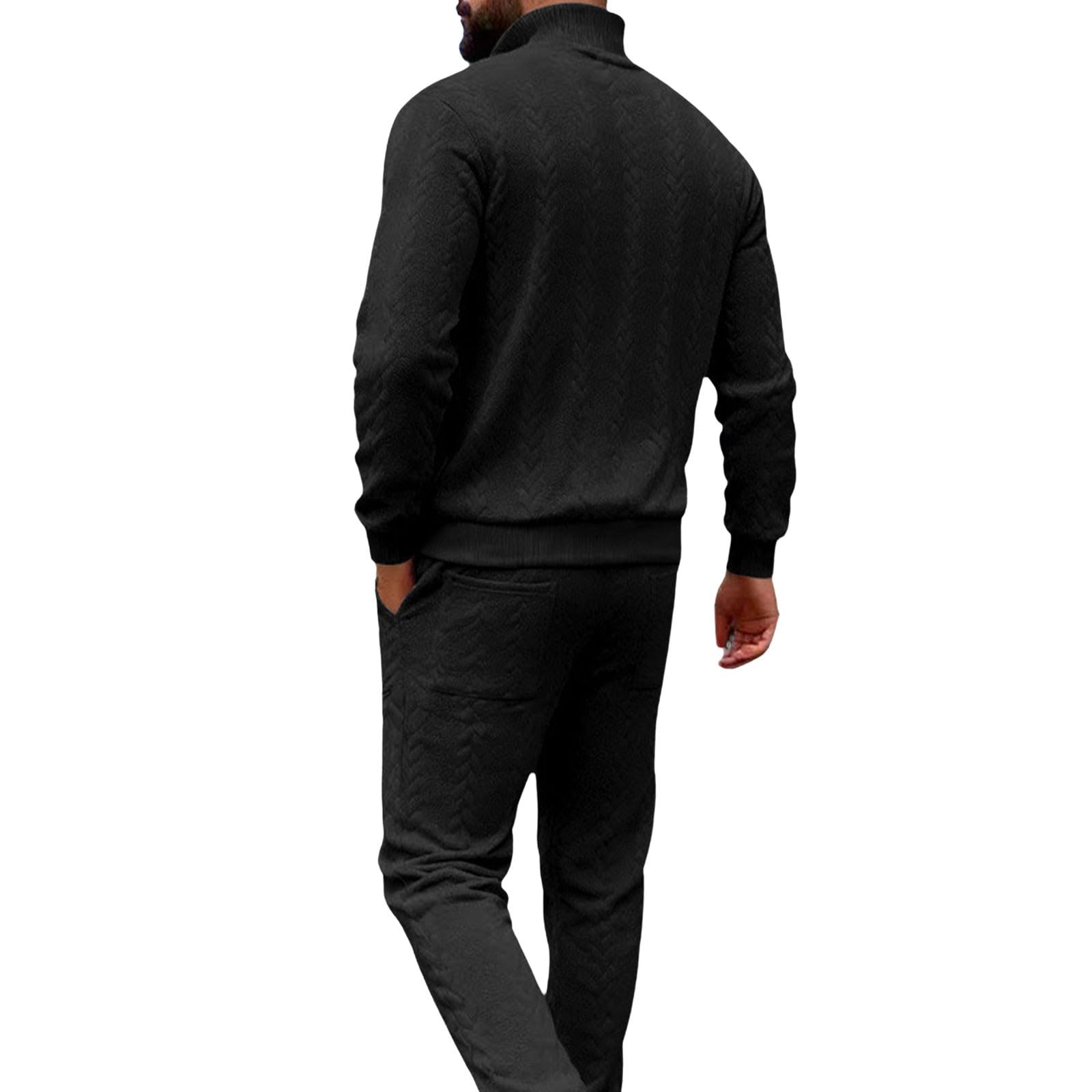 Chandal Hombre Deporte Sudadera Térmico Otoño Invierno Streetwear