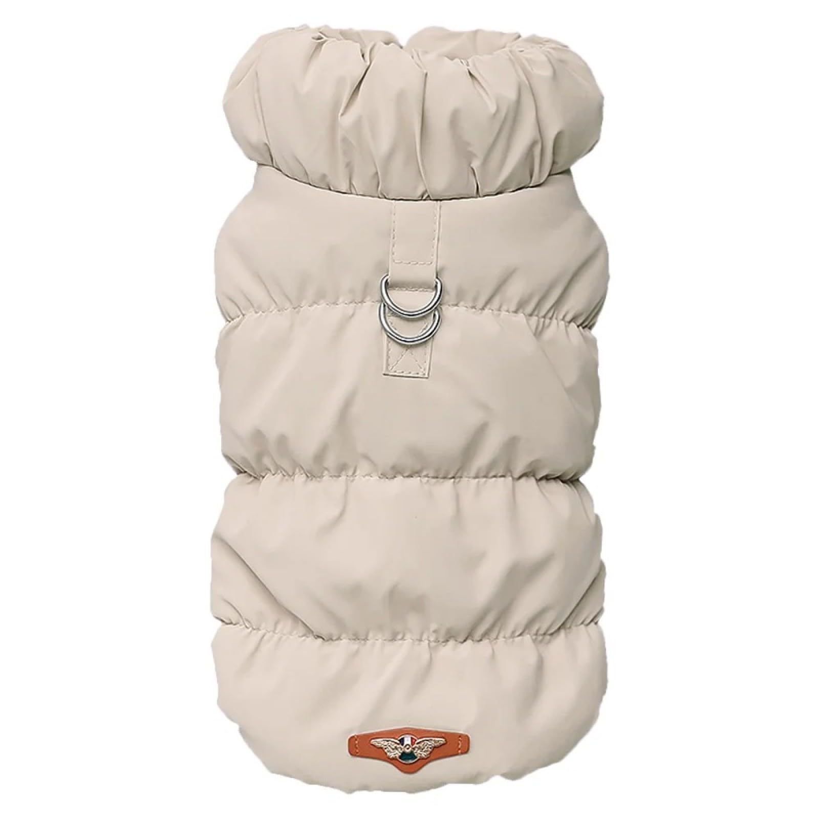 Veste imperméable pour chien qui tremble de froid sous la pluie L