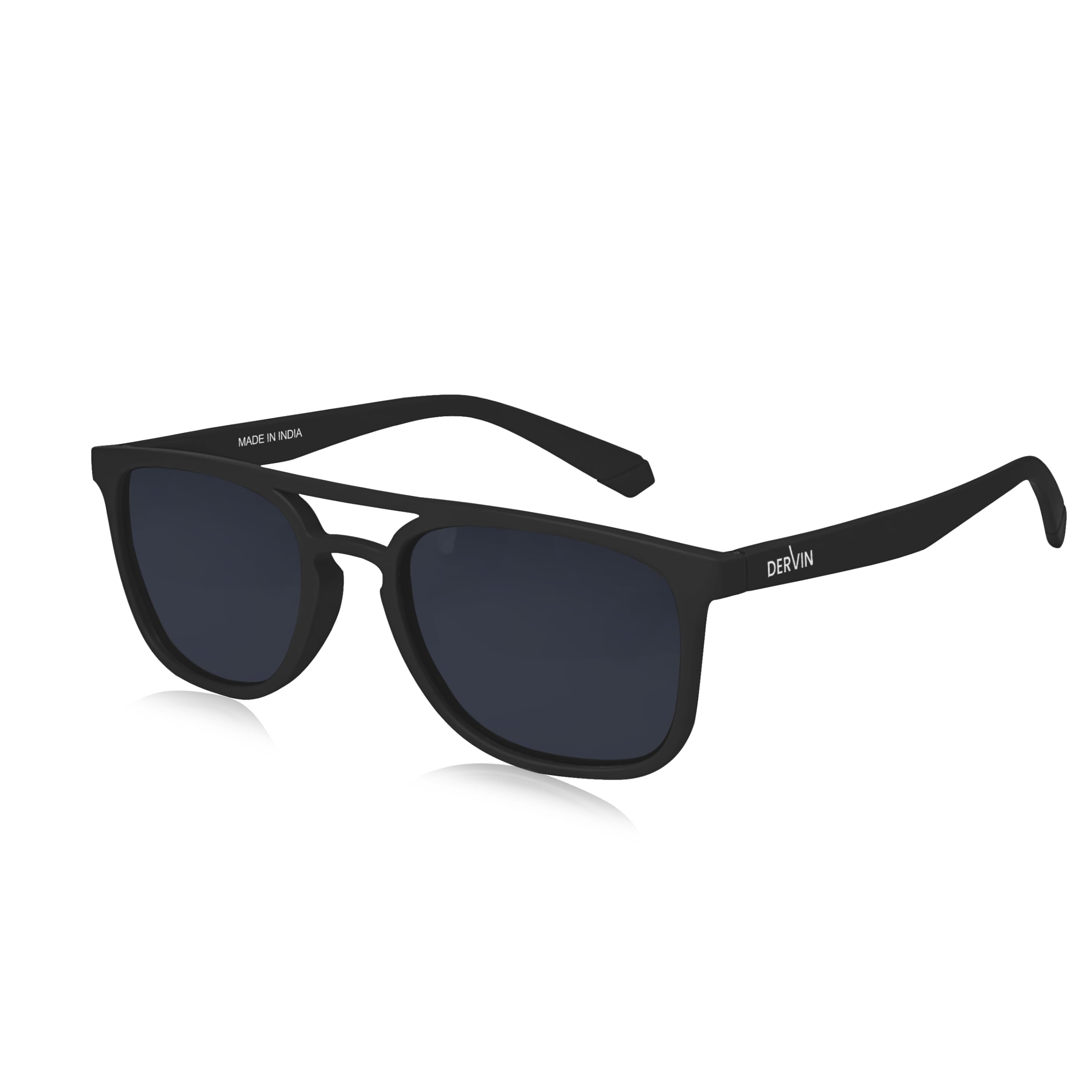 dervin 100% UV Protected Full Rim Square Polarized Stylish Sunglasses For Men & Women-picture-54