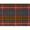 Moon Wool Plaid Throw Blanket, Merino Labmswool, Tartan Antique Buchanan, Made in UK