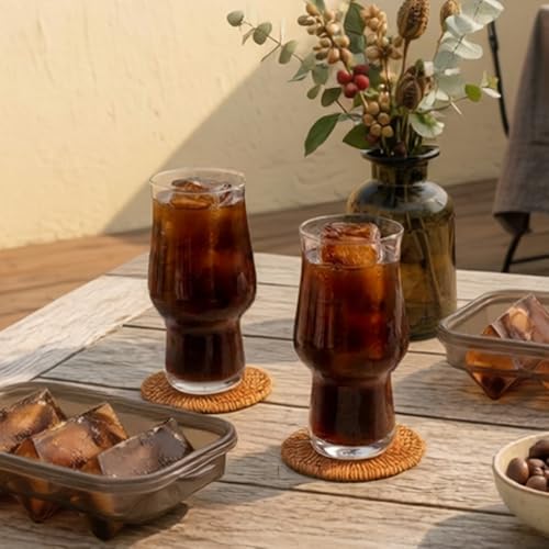 Hieleras carrotez grandes para cubos de hielo - 2 pack (3 piezas), menta miniatura 5