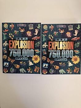 CD-ROM ART EXPLOSION 750,000 IMAGES Volumes 1 & 2 Book