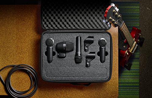 Shure Pgastudiokit4 4-Piece Studio Kit With 1-Pga52, 1-Pga57, 2-Pga181, 1-A25D, 2-Wa371, 4-Xlr-Xlr Cables And Case #TOP3