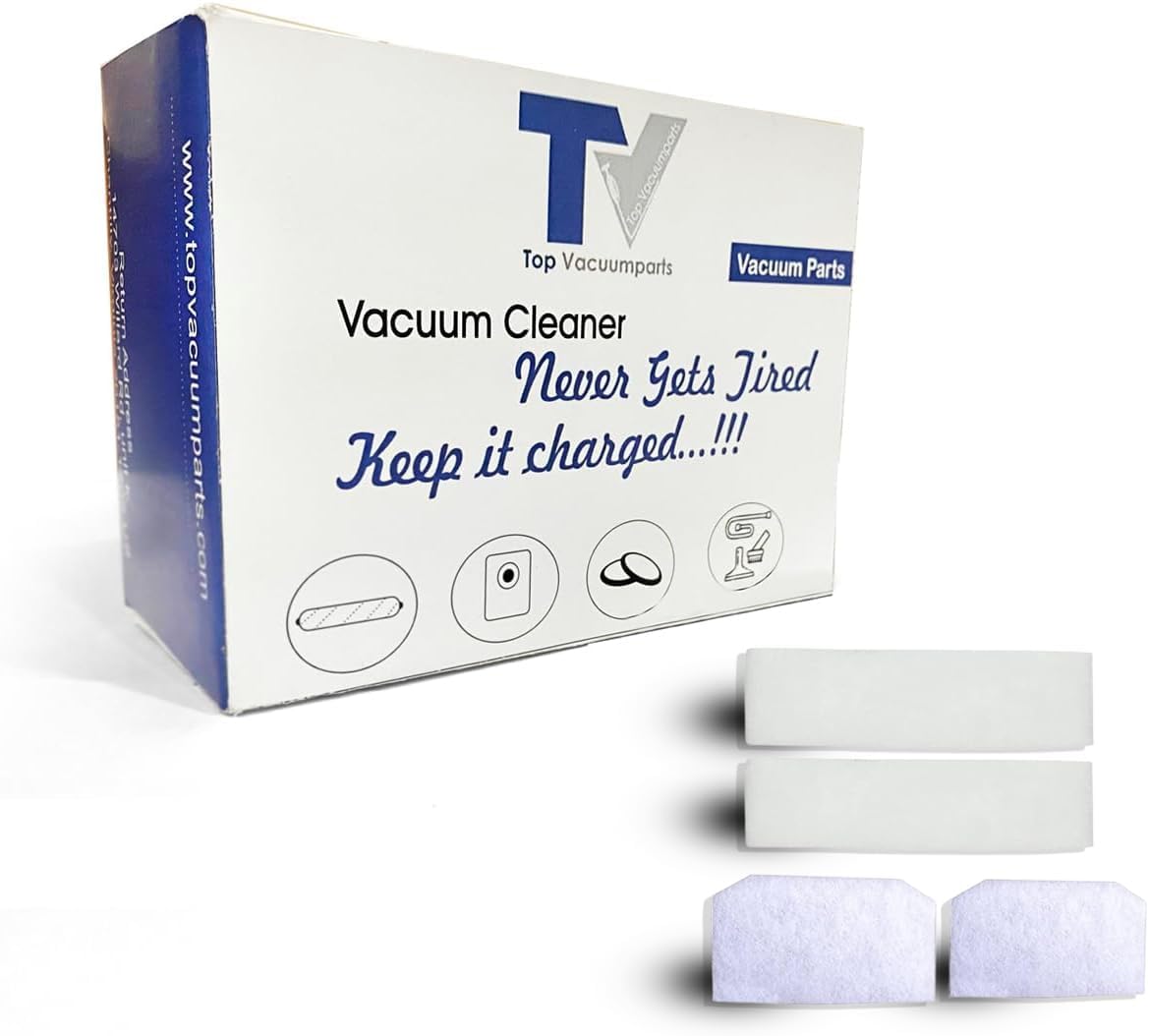 Pieza de repuesto para aspiradora Hoover WindTunnel serie T, 2 unidades de filtro de escape Ootlet y 2 unidades de filtro secundario de entrada, compatible con los modelos UH30310, UH30300, UH30600, UH30302, CH53005 # Comparar con la pieza