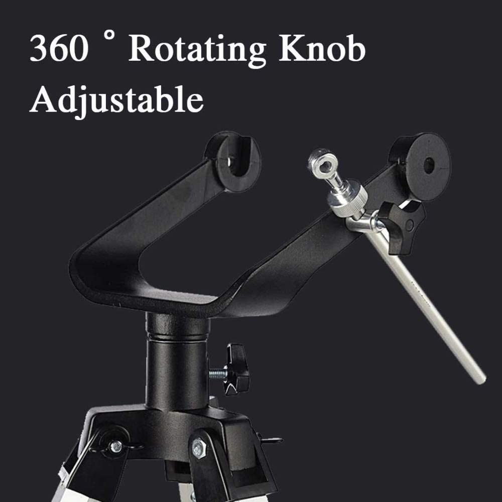 Pequeño monocular portátil para niños, Principiantes y Adultos, Refractor astronómico de 76 mm, pequeño monocular portátil con trípode Ajustable, portátil para Viajes, pequeño monocular portátil