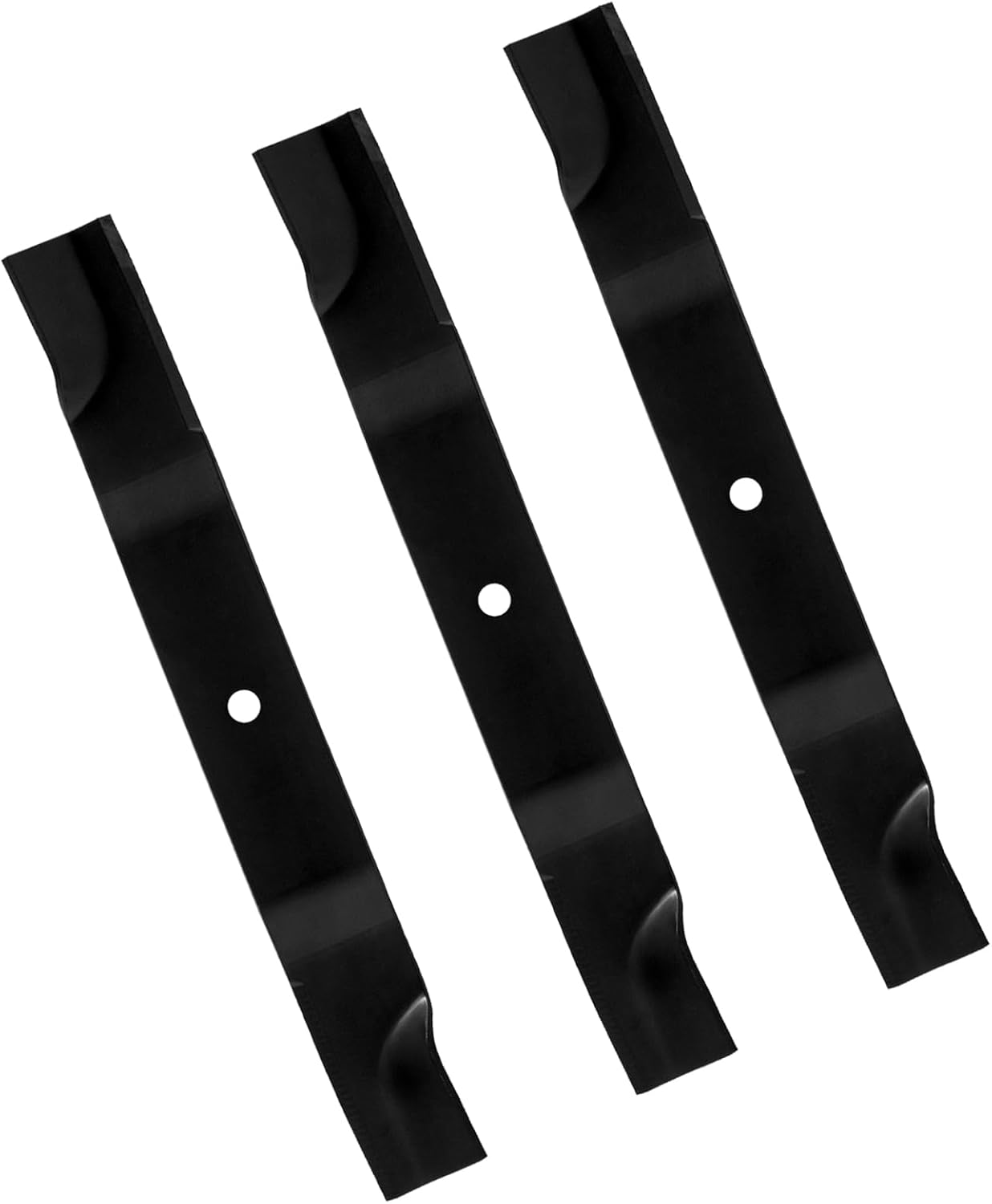 09081200 Lawn Mower High Lift Blade for Ariens Max-Zoom 2560 Gravely Pro-Master 260Z 60" Mower Decks - Heavy Duty Blade Replaces 03253900 09246600 09246600CKT - 3 Pack