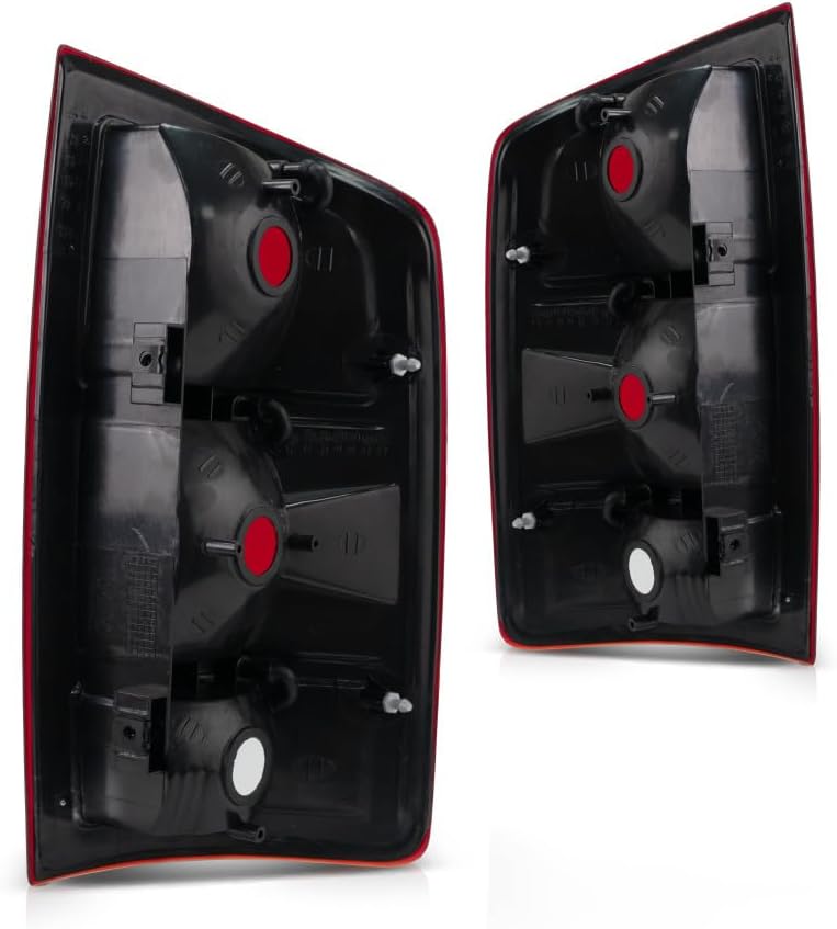 CarLights360 For 2002 03 04 05 2006 Dodge Ram 1500/2500/3500 Tail Light Driver and Passenger Side DOT Certified CH2800147, CH2801147 - Replaces 55077347AF, 55077348AF ;R1500 Mega Cab