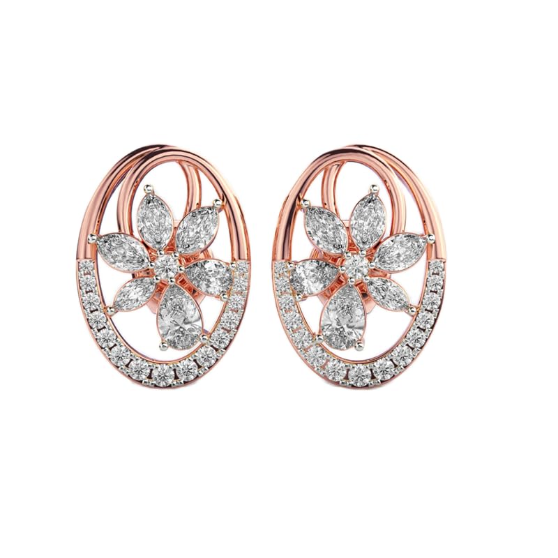 Boucles d'oreilles marguerites argent : le cadeau idéal 3,12g