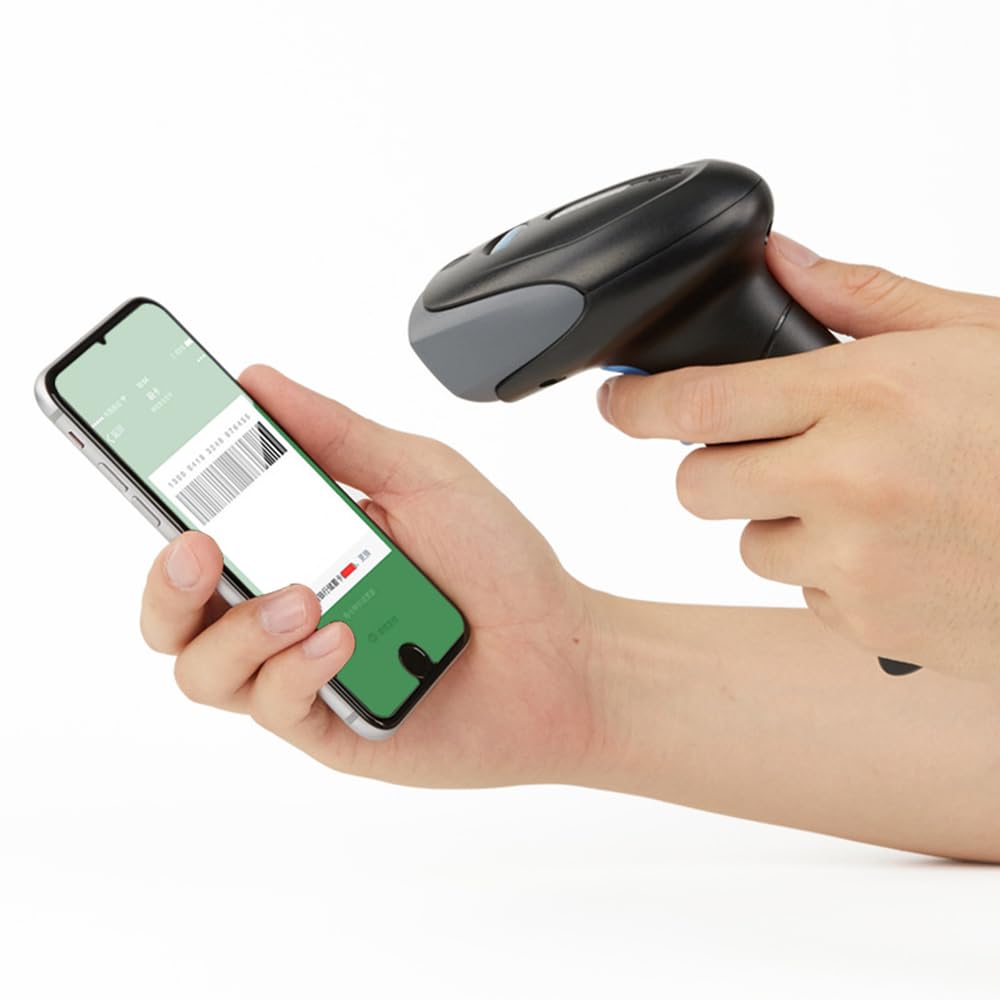 Klanata DL-J09 1D Barcode Scanner with red scan line