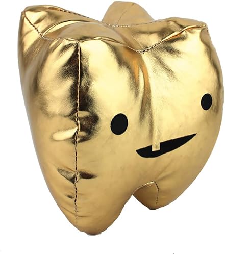 I Heart Guts Gold Dooth  Peluche de vinilo metálico  Juguete coleccionable de diseño de 7 pulgadas