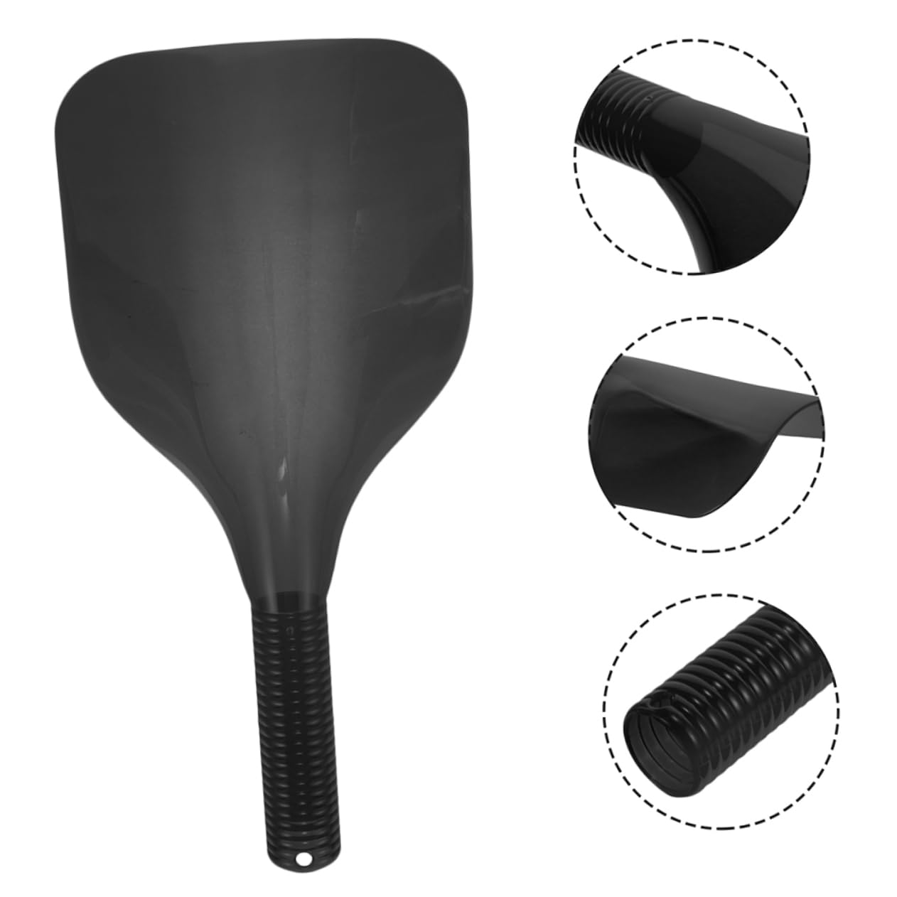 2 Mascarillas Faciales para Peluquería, Escudo Protector para Coloración del Cabello, Plástico Negro, Ajuste Cómodo, 2 Piezas