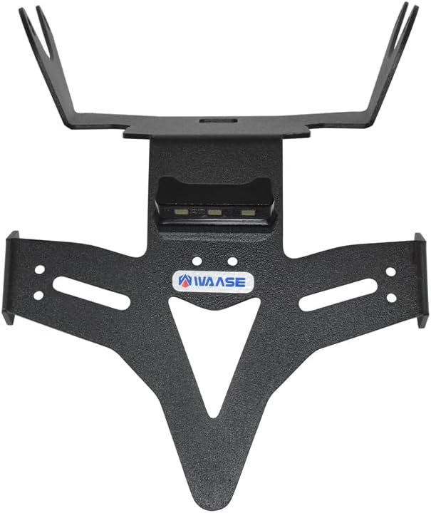 Rear Fender Registration Bracket License Plate Holder Frame with LED light For Honda CB650R CBR650R CB CBR 650R 2021 2022 2023