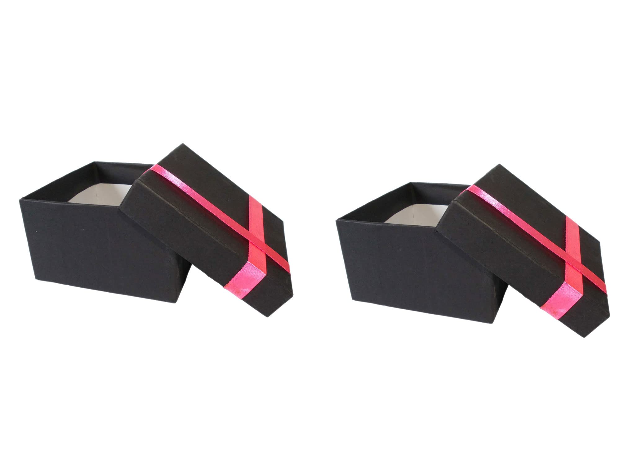 Elegant Empty Gift Box - Pink Ribbon Design -9