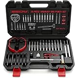 Premium Pin Punch Hammer Set: 25-Piece Punch Set and Hammer with Bench Block, Steel Roll Pin Punch Set, Pin Punches with Replaceable Face Hammer, Mechanical Repair Tool for Maintenance