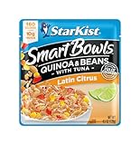 StarKist Smart Bowls Latin Citrus, 4.5 oz Pouch (Pack of 12) – Features Quinoa & Beans with Wild Caught Tuna