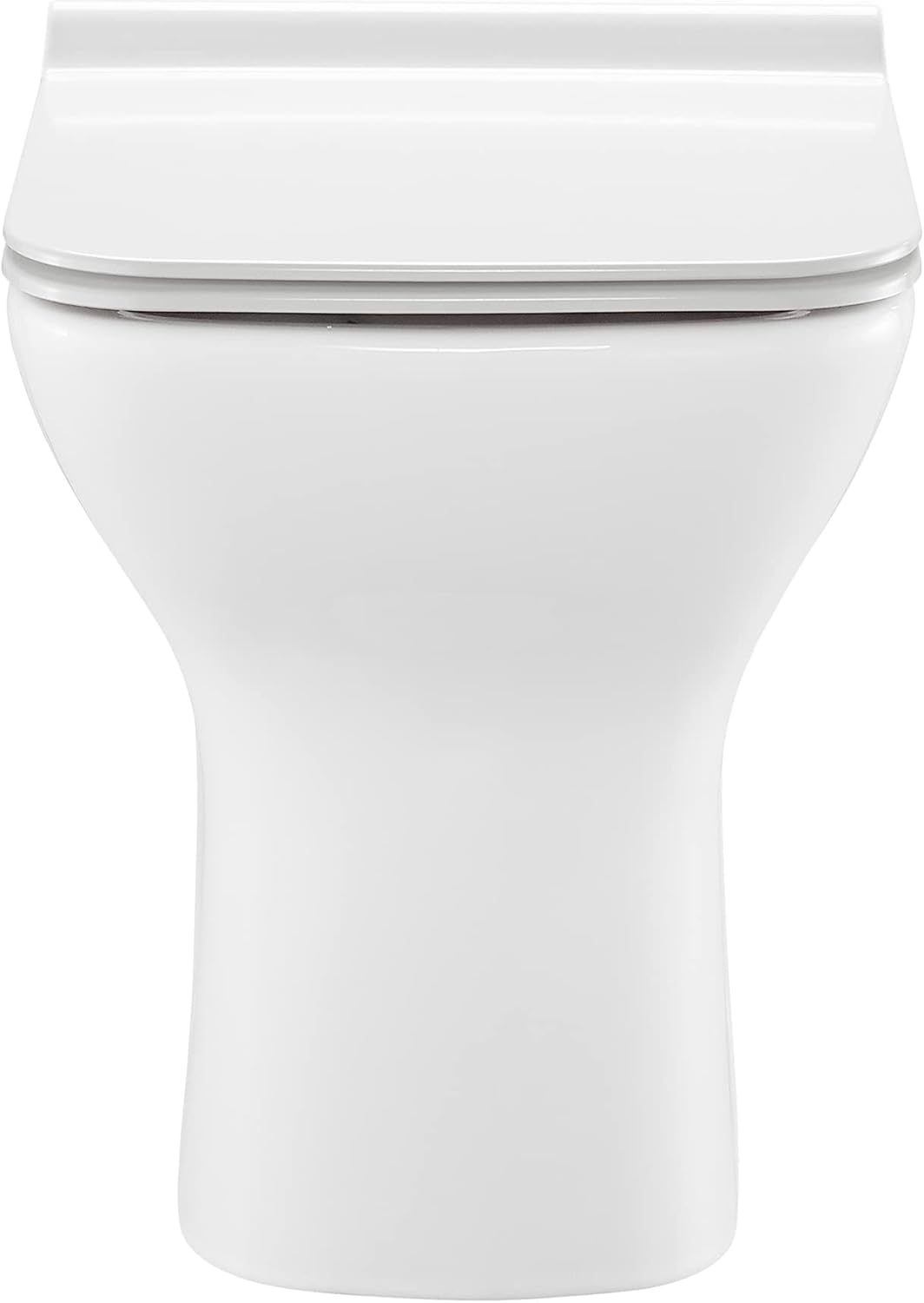 Swiss Madison Well Made Forever SM-WT530 Carré Back to Wall Toilet, Glossy White