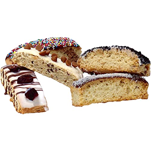 Biscotti Gift Baskets - Cookie Food Gift Basket - Corporate, Birthday, Holiday, Sympathy, Gourmet Gifting for Men/Women - Birthday Cookie Gift - Thumbnail 2