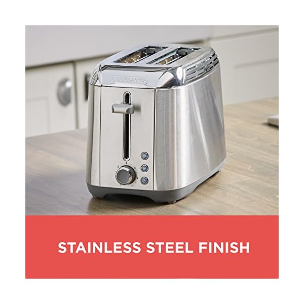 BLACK+DECKER TR3500SD Rapid Toast 2Slice Toaster, Stainless Steel