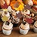 Maple Leaves Cupcake Toppers Fall Thanksgiving Cupcake Toppers Fall Cupcake Picks Thanksgiving Cake Decorations Happy Thanksgiving Cake Toppers Supplies